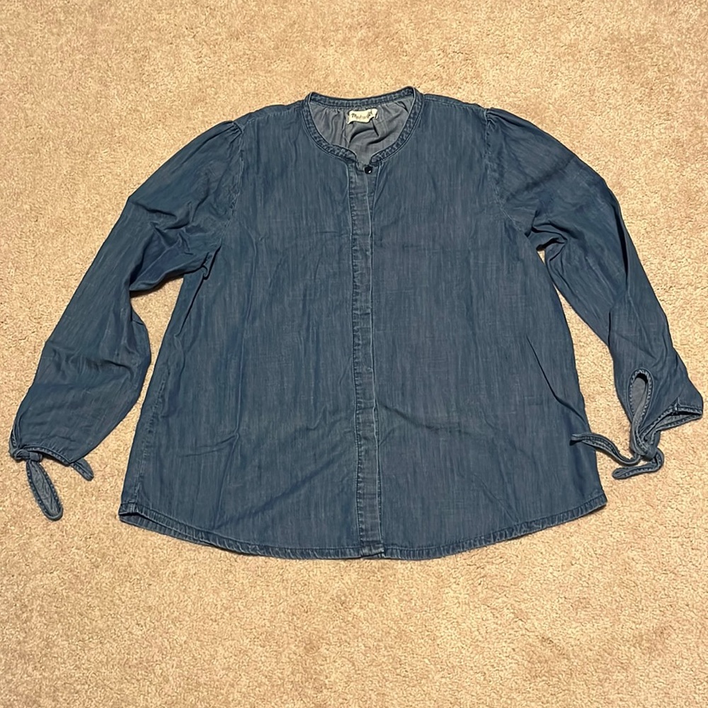 Madewell Denim Top